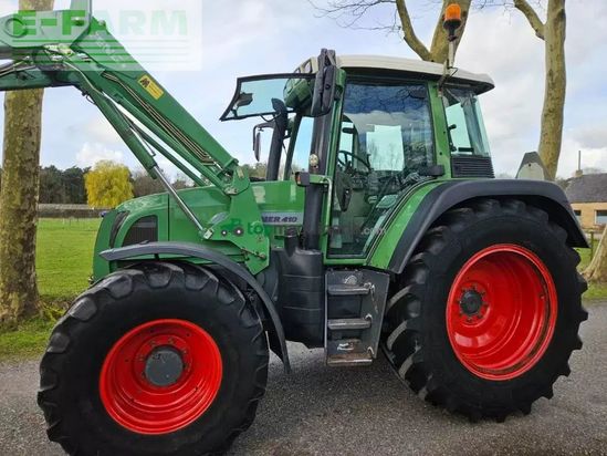 Tractor agrícola - Fendt - 410 vario met frontlader ( verkocht/ sold )