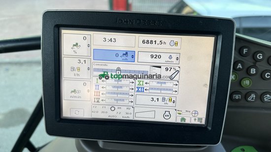 Tractor agrícola - John Deere - 6125R + GPS AUTOGUIADO