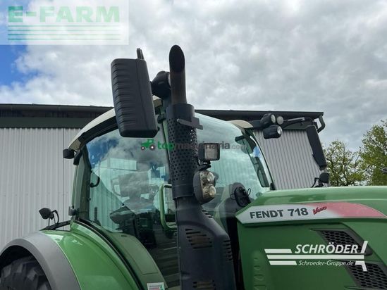 Tractor agrícola - Fendt - 718 vario s4 profi plus