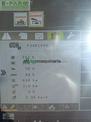Cortacésped manual - Claas - disco 9300 direct swather