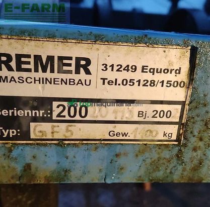 Cultivador -  - gf5 großfederzinkenegge mit knapp 5m arbeitsbreite