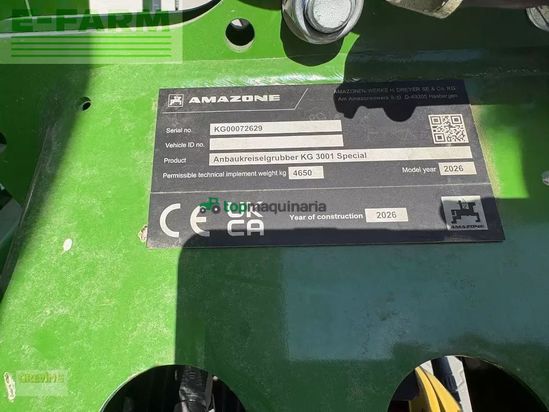 Combinado de siembra - Amazone - kg3001 special + centaya 3000 isobus