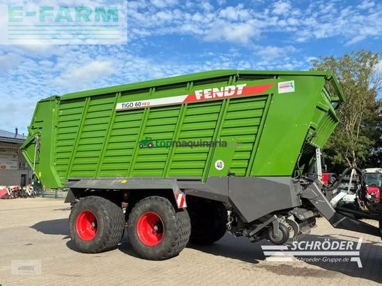 Cinta transportadora de forraje - Fendt - tigo 60 pr