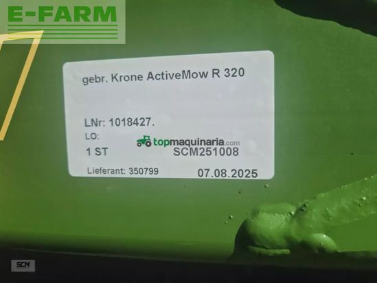 Cortacésped manual - Krone - active mow r 320