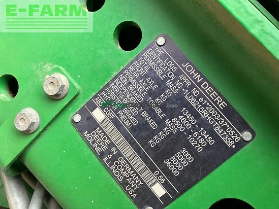 Tractor agrícola - John Deere - 6215r direct drive *getriebe neu*