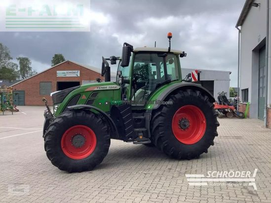 Tractor agrícola - Fendt - 724 vario s4 profi plus