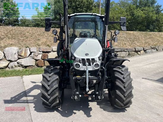 Tractor agrícola - Steyr - plus 4090 mit hauer frontlader