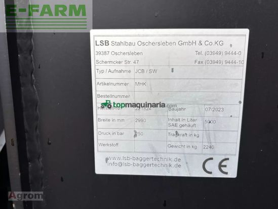 Minicargadora - LSB - hochkippschaufel