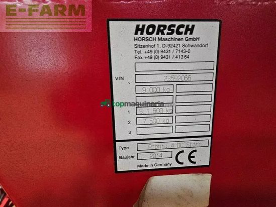 Combinado de siembra - Horsch - pronto 4 dc