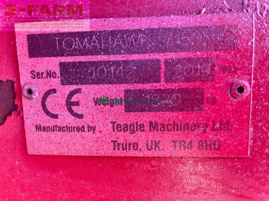 Esparcidor - Teagle - pailleuse tomahawk7150 dual shop teagle