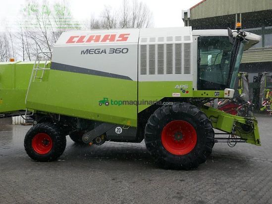 Cosechadora de Cereal - Claas - mega 360 cac