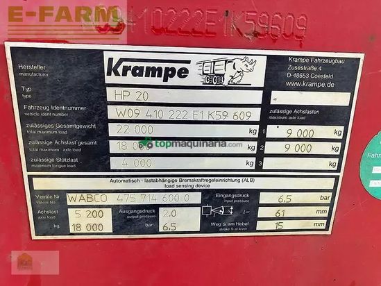 Volquet - Krampe - hp 20