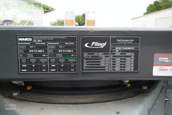 Remolqu agrícola - Fliegl - dtl 300 p