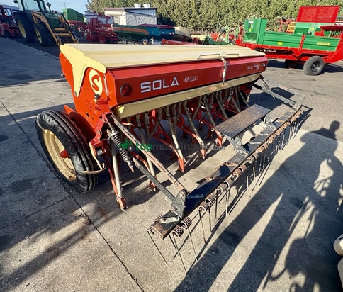 Sembradora en línea convencional - Sola - supersem 888