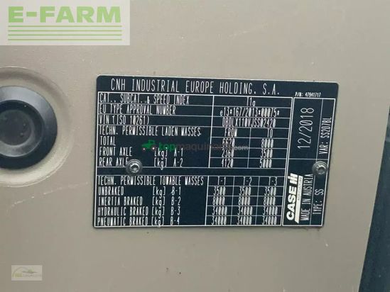 Tractor agrícola - Case IH - luxxum 110