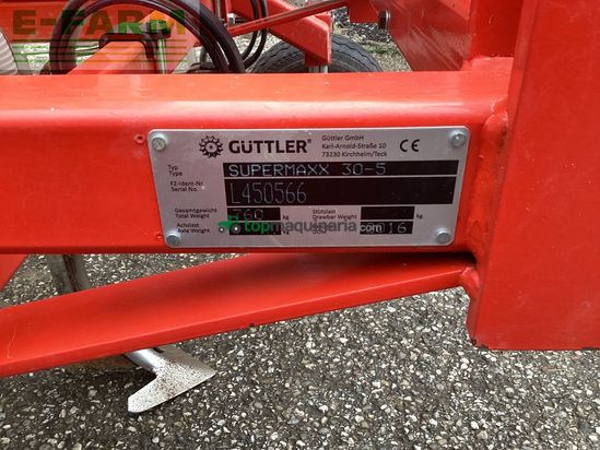 Cultivador - Güttler - super maxx 30-5 mit rollfix