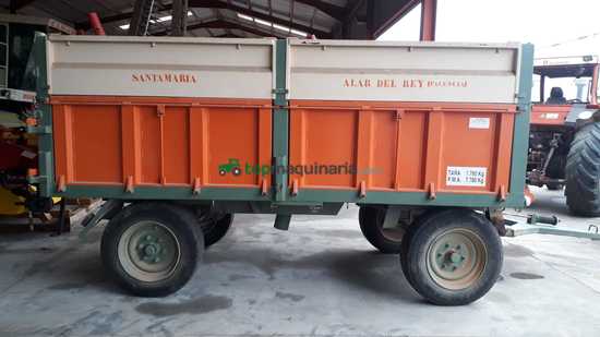 Remolque agrícola Santamaria