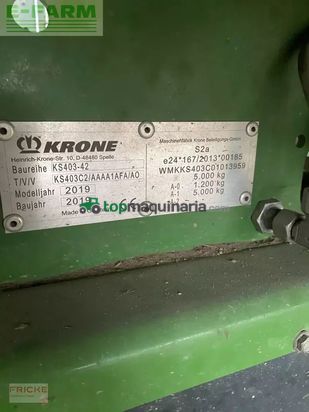 Rastrillo - Krone - swadro 1370 tc