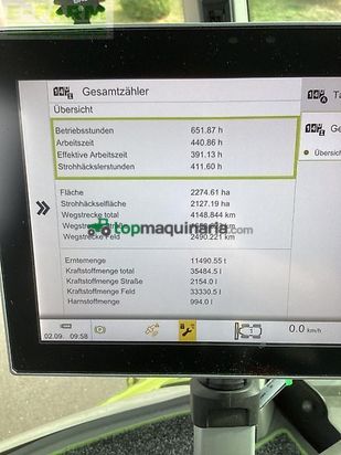 Cosechadora de Cereal -  - claas lexion 8700 tt
