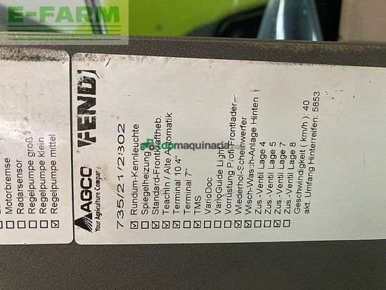 Tractor agrícola - Fendt - 720 scr profi plus