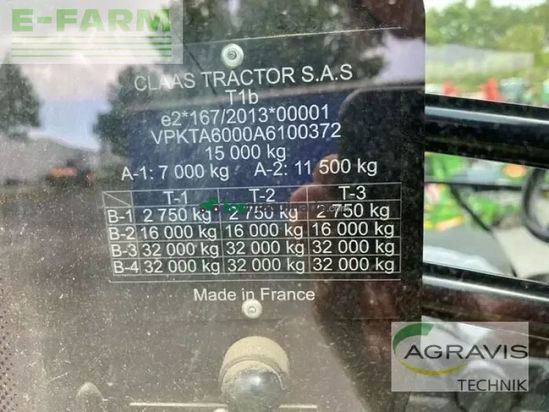 Tractor agrícola - Claas - axion 870 cmatic cebis CMATIC CEBIS