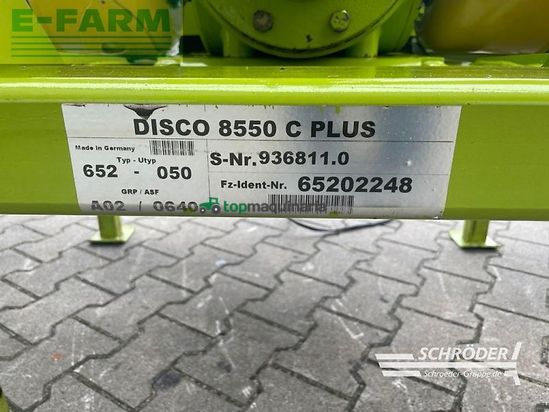 Cortacésped manual - Claas - disco 8550 c plus
