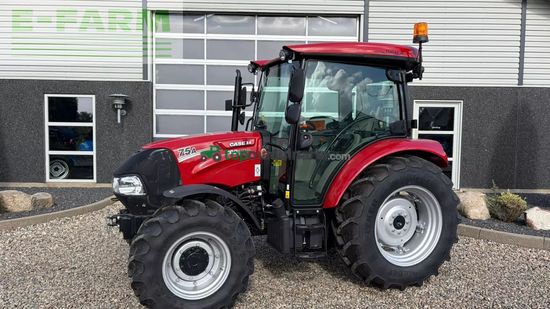 Tractor agrícola - Case IH - farmall 75 a med vendegear og brede hjul