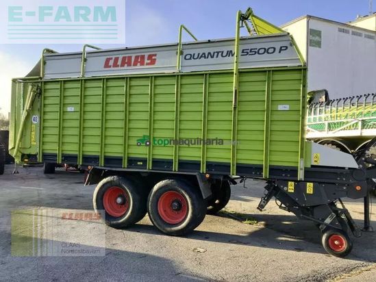 Remolqu agrícola - Claas - quantum 5500 p