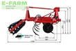 Cultivador -  - grubber 1,50 m feingrubber mit krümelwalze