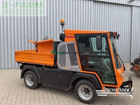 Tractor agrícola -  - hansa- apz 1003 | viel zubehör !