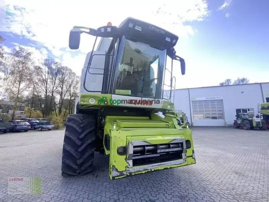 Cosechadora de Cereal - Claas - lexion 570 + v750 + tw
