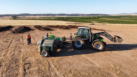 Volteadoras de compost CAMPS  VCC-3000