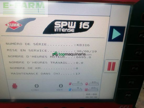 Remolqu esparcidor - Kuhn - spw intense 16.2 cs