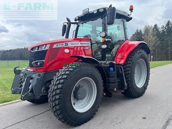 Tractor agrícola - Massey Ferguson - mf 6716 s dyna-vt efficient