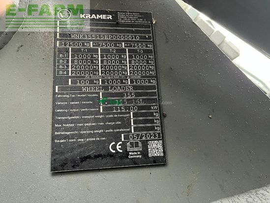 Minicargadora - kramer - kl 70.8