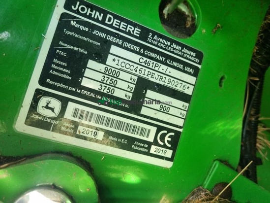 Empacadora gigant - John Deere - c461r maxicut hc 25 (my19)