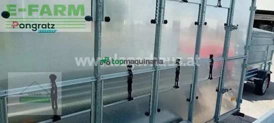 Remolqu agrícola - Pongratz - viehanhänger eva 300/16 t 2700kg