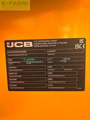 Minicargadora - JCB - 403 (kabine)