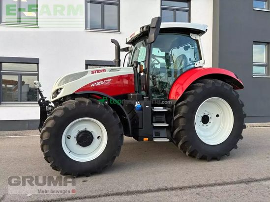 Tractor agrícola - Steyr - profi 4125 cvt CVT