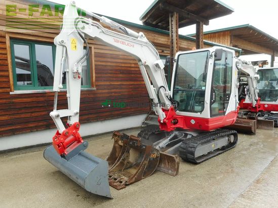 Excavadora - Takeuchi - tb 235 (3.605kg) powertilt hydr. sw + 3 löffel