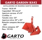 Biotrituradora para tractor Garto XB42 150 mm