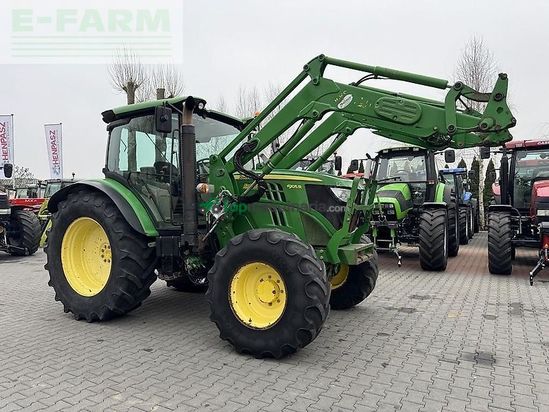 Tractor agrícola - John Deere - 6105r + jd h340