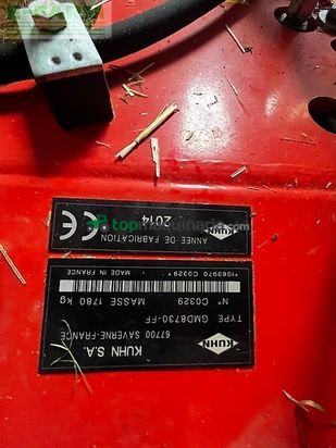 Cortacésped manual - Kuhn - gmd 8730 ff im kundenauftrag