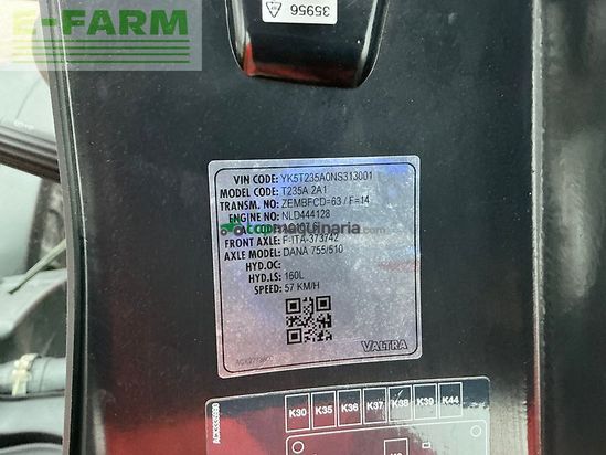 Tractor agrícola - Valtra - t235 active tractor (st25715)