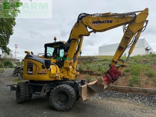 Excavadora - Komatsu - pw98mr-11 4wd