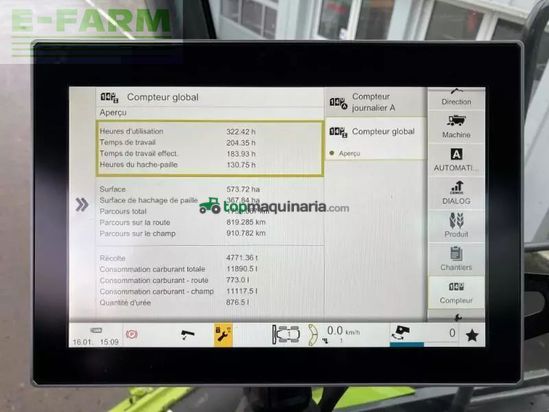 Cosechadora de Cereal - Claas - trion 730
