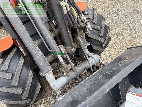 Minicargadora - Case IH - 825d tele mit schaufel & ballenspies