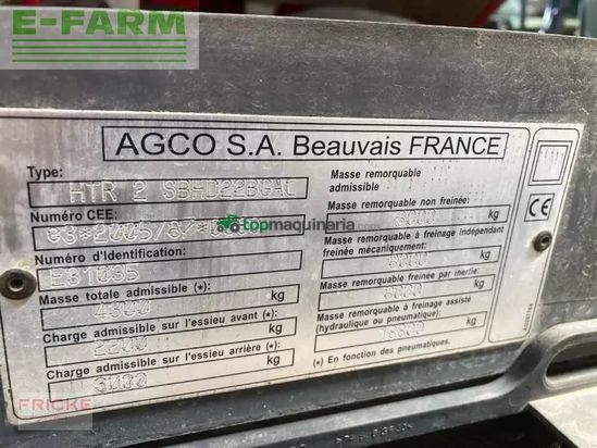 Tractor agrícola - Massey Ferguson - 3650 ge xtra