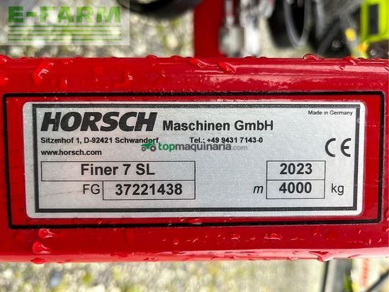 Cultivador - Horsch - finer 7 sl