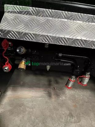 Remolqu agrícola -  - volumencontainer getunnelt 7000/6500x2380x2400mm